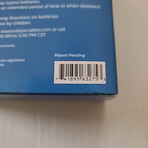 3 Philips Dewdrop LED 30 ct Wire Light 2 Green 1 Blue Battery Operated Timer NEW - Picture 15 of 15